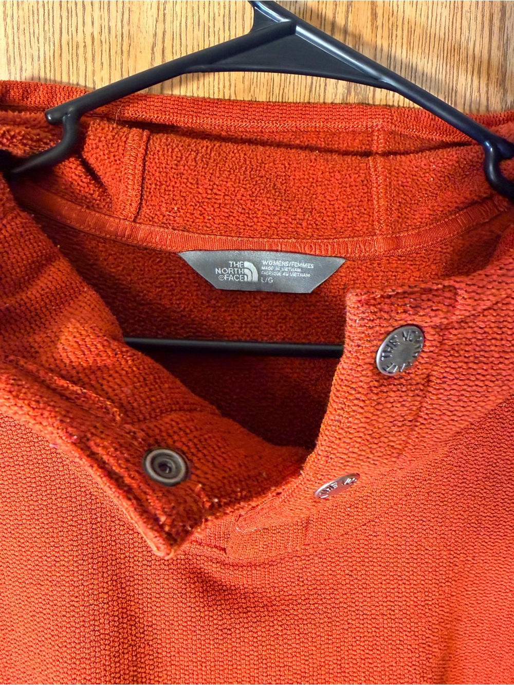 The North Face TNF Hooded Snap-Neck Pullover - Picture 4 of 7